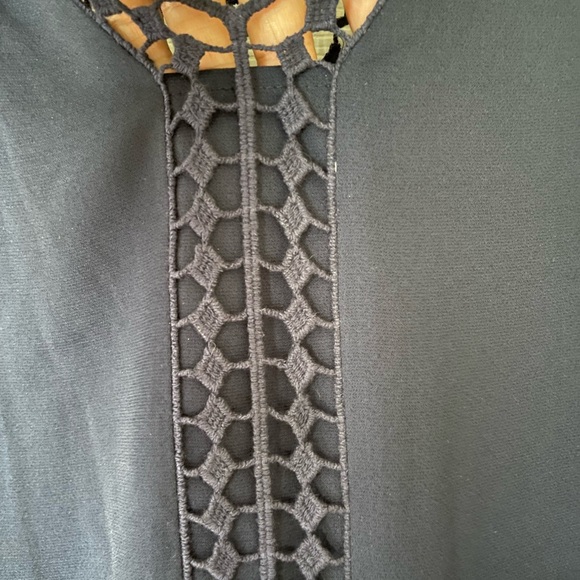 White House Black Market size 14 Blue Blouse - Picture 5 of 5